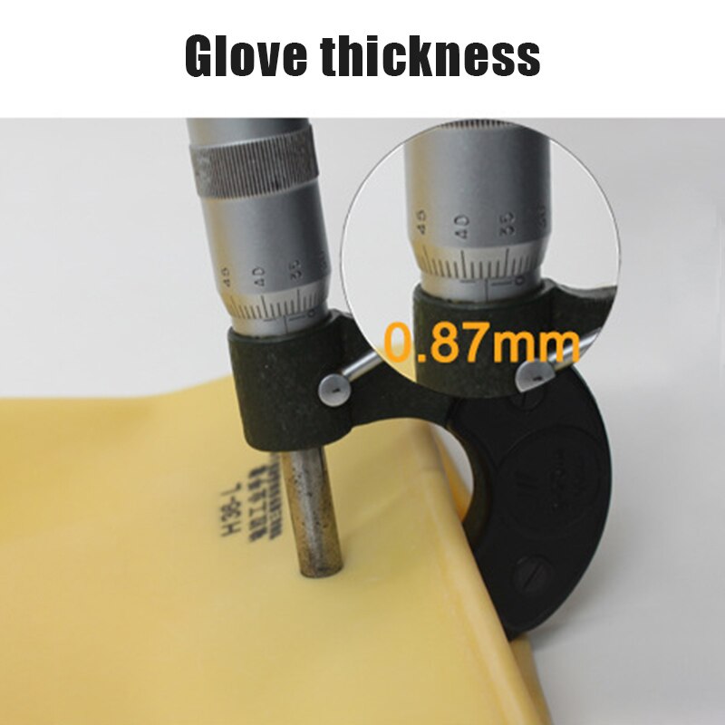 Long Protective Gloves Acid Resistant Chemical Protection Latex Industrial Gloves for Work VH99