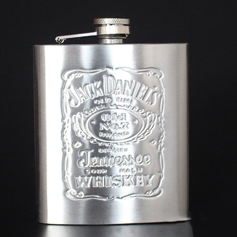 7oz 8oz Portable Stainless Steel Hip Flask Russian Wine Mug Wisky Bottle Drinkware Alcohol Bottle #: 1 7oz