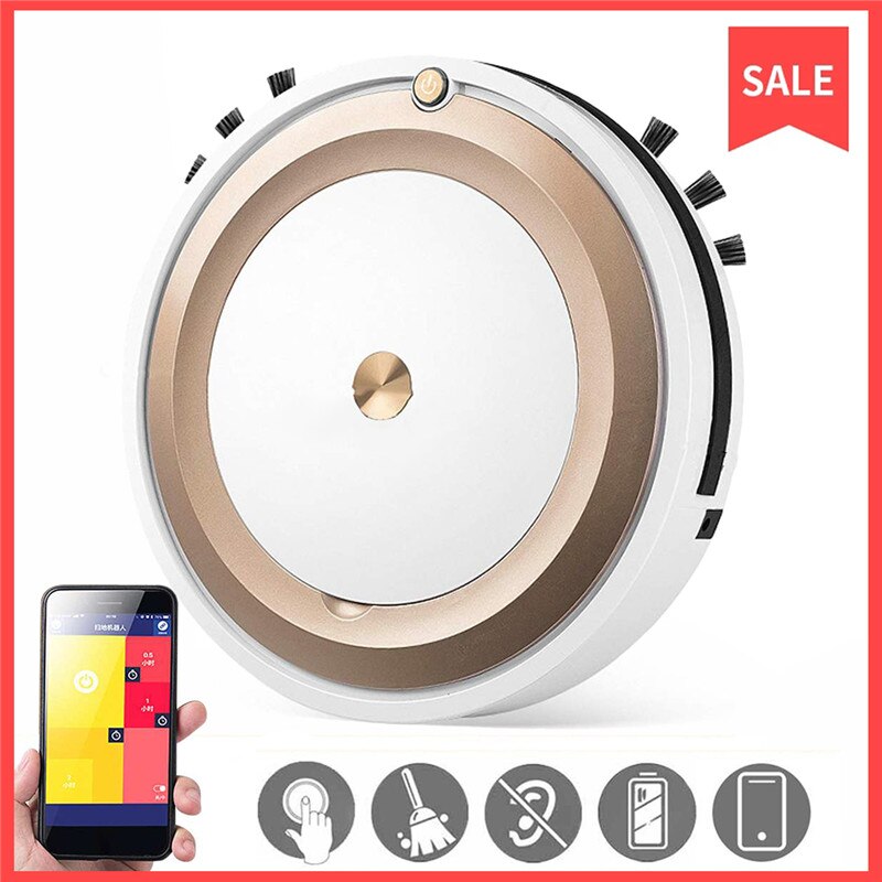 3 in 1 Smart Robotic Robot Vacuum Cleaner Robot APP Remote Control Robots Vacum Cleaners Cleaning for Home Floor