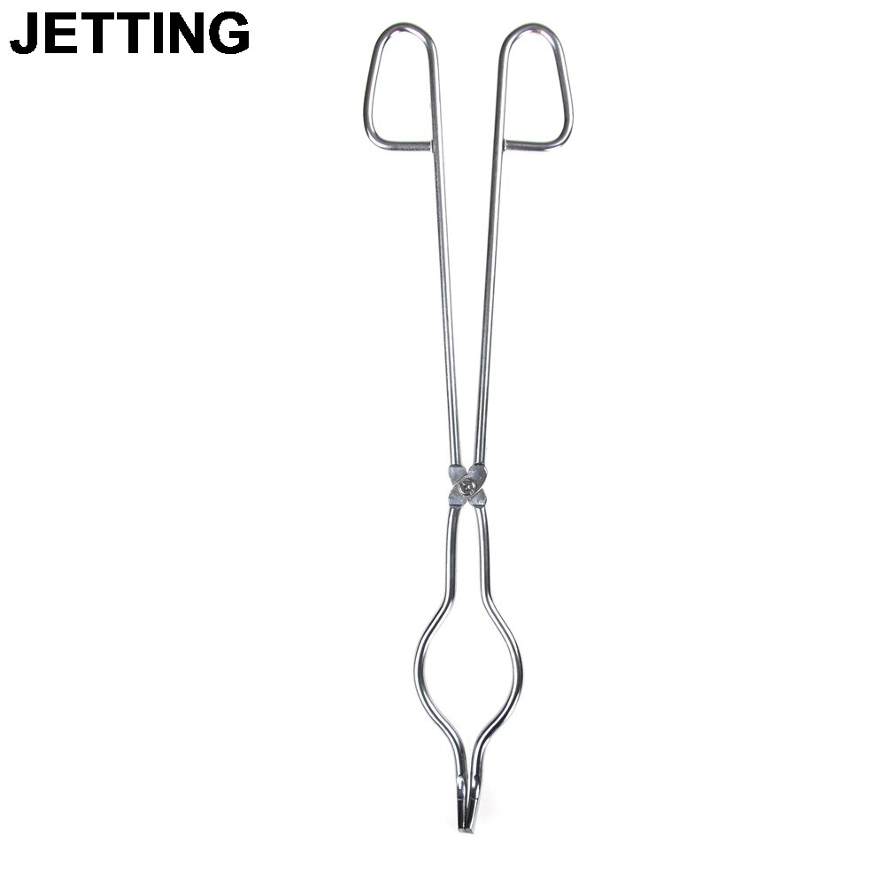 50cm Tiegel Zange Schmelzen Gericht Halfter Edelstahl Zange Labor Schmelzen Metall Werkzeug für Chemische Instrument Labor