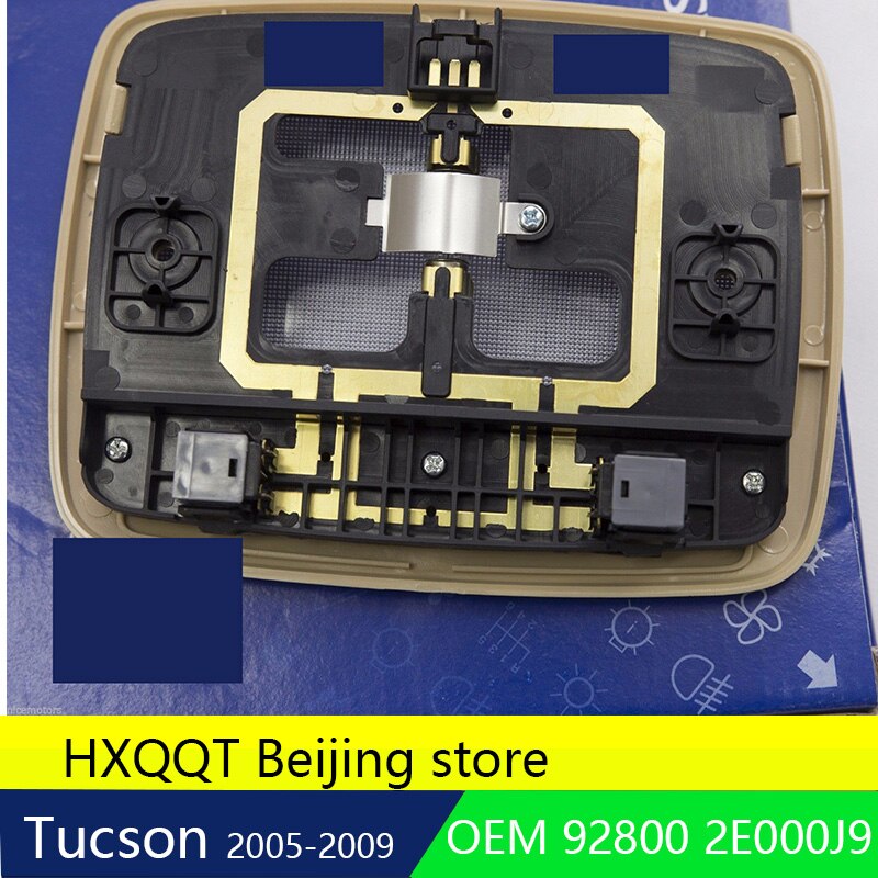 1 st interiör-mellantak-rumslampa-light-assy-för tucson -2005 928002 e 000 j 9 92800 2 e 000 j 9 interiörbelysning