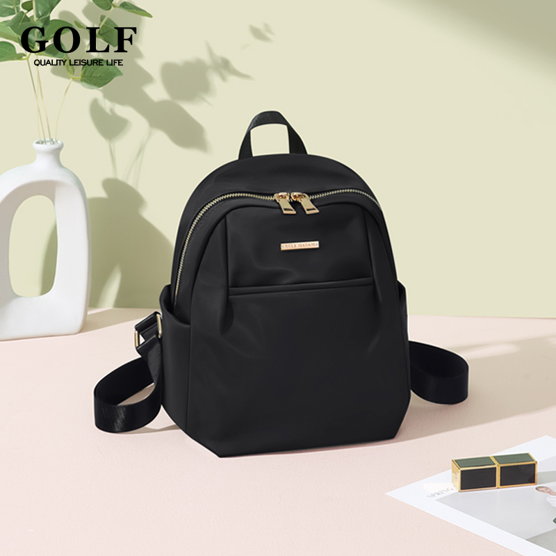 GOLF Zielony Plecak Mały Damski Czarny Plecak Torby Prosty Elegancki Plecak Oxford Modne Torby Na Ramię Tanie Torebki Damskie Oferty