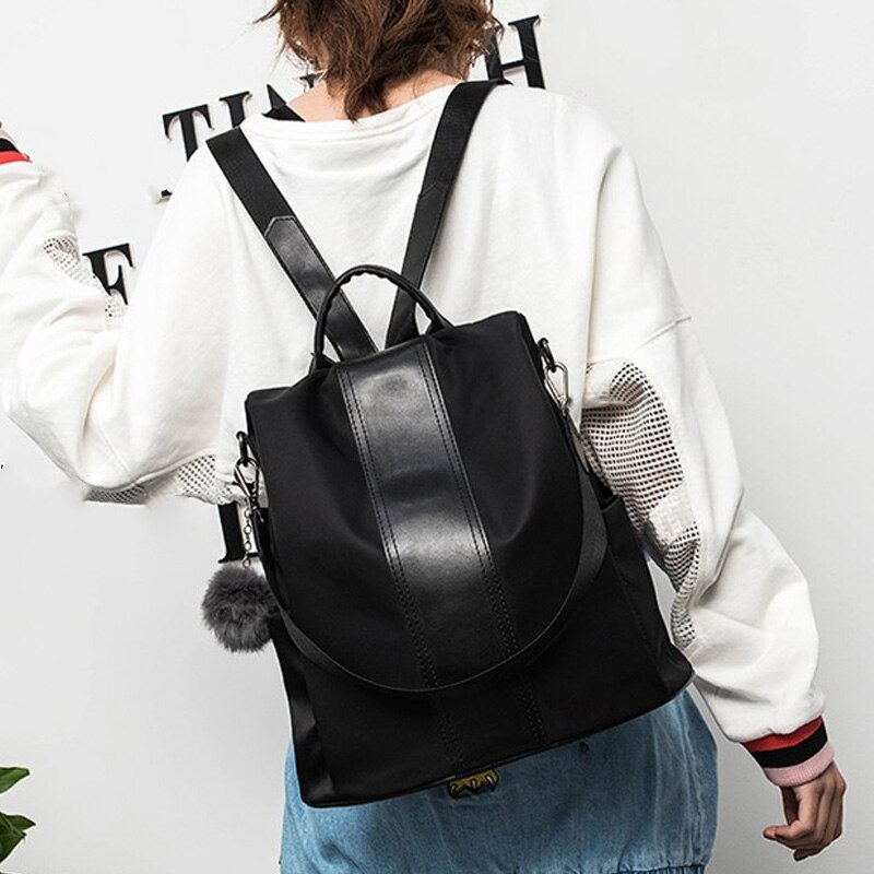 Women Backpack Purse Anti-theft Waterproof Zipper Lightweight Adjustable Strap Rucksacks NOV99