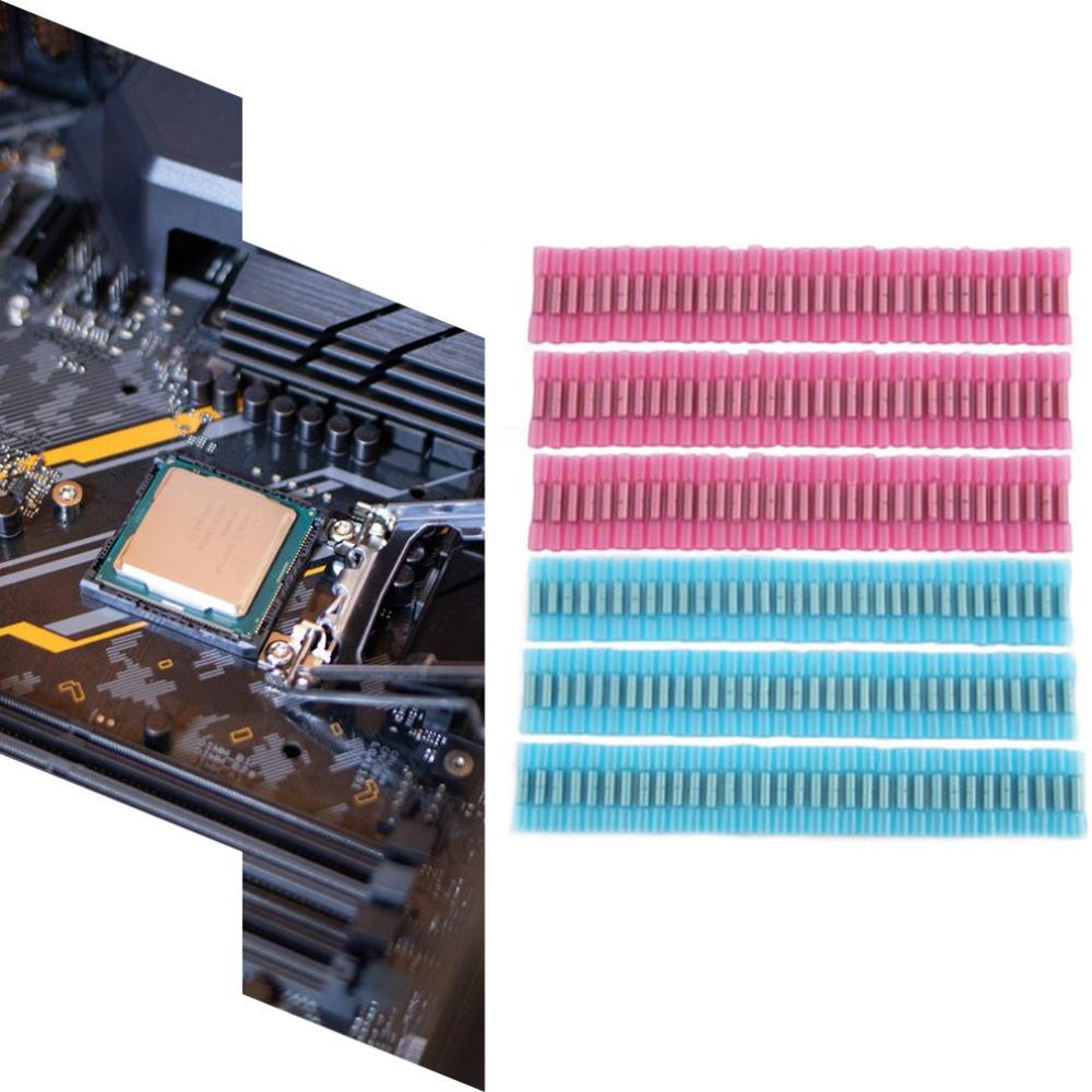 200pcs Cold Pressed Terminal Electrical Crimp Terminal Cord Wire End Terminal Electric Cable Connector