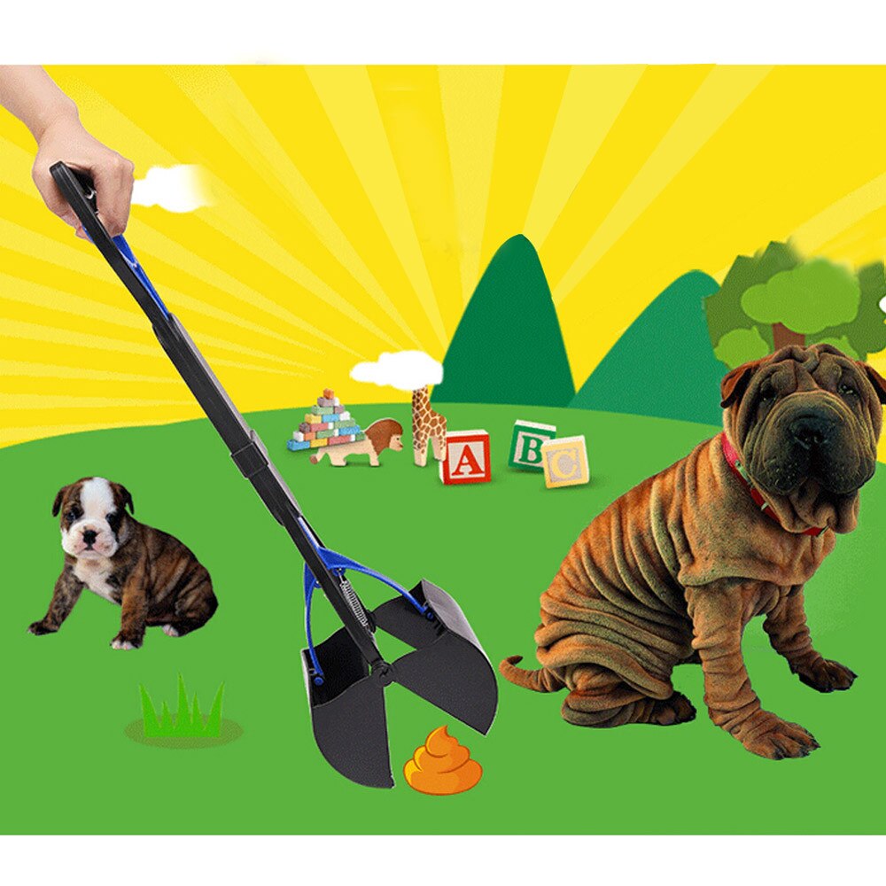 Kæledyr kæber langhåndtag kæbe kæbe scoop ren afhente dyr affald hund hvalp kat affaldsvælger rengøringsværktøj udendørs