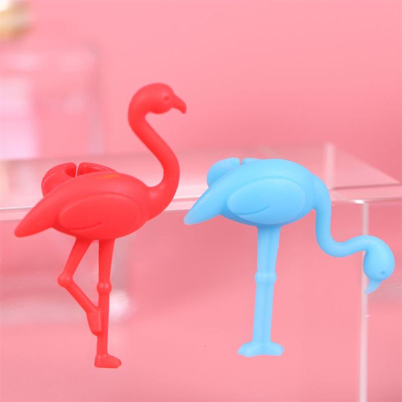 12 stk vinglass markør flamingo drikkebeger identifikasjonsetiketter etiketter skilt til fest hjemme bankett bar