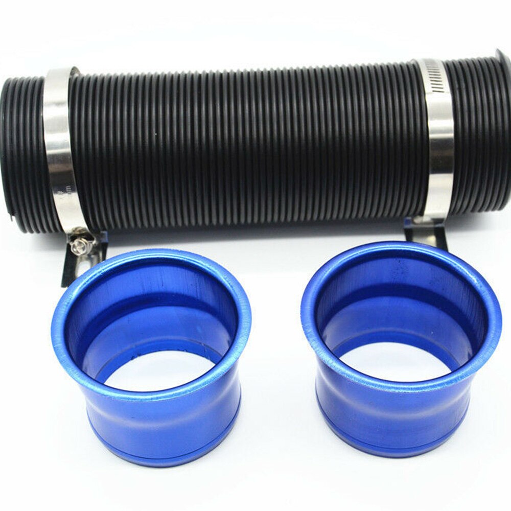 Universal 75mm 3in Flexible Air Intake Pipe Inlet Hose Tube Duct Multi Aluminum Adapter Hose 90cm Car Accessaries
