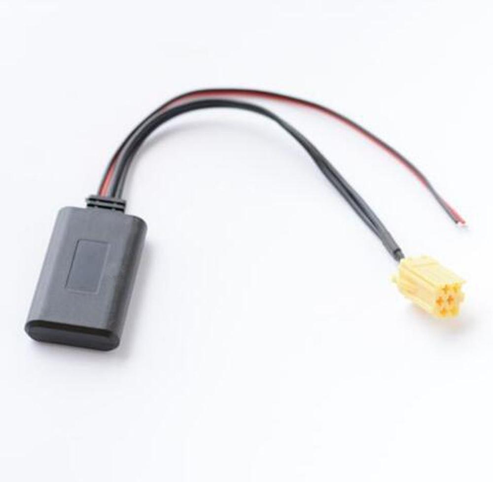 Auto Radio Draadloze Bluetooth Module Aux Adapter Adapter MINI ISO 6Pin Voor Fiat 500 Bravo Doblo Ducato Panda Punto Stilo