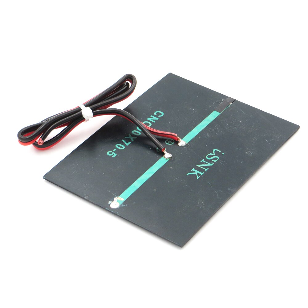 Placa solar de 5v 160ma com cabo de extensão de 30cm, silício monocristalino, faça você mesmo, módulo de carregador de bateria, mini fio de célula solar, brinquedo