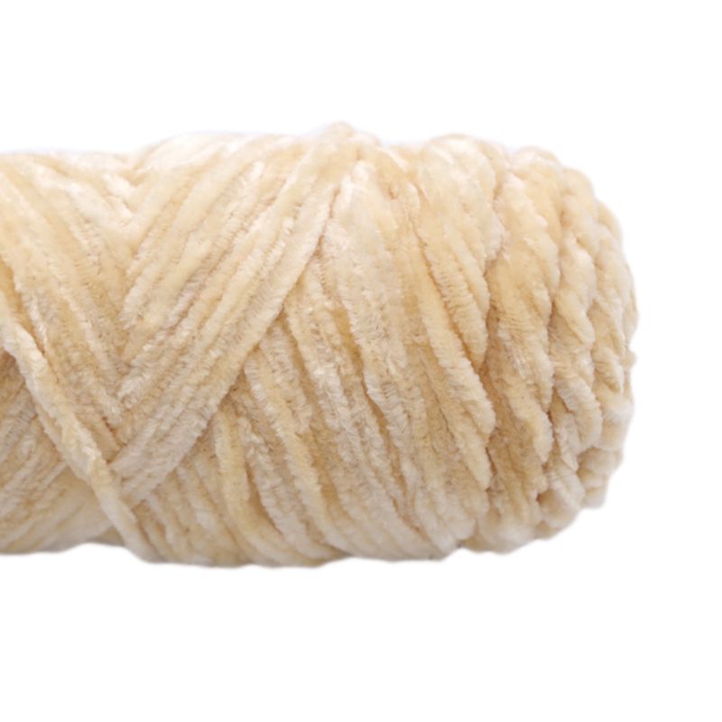 Fil Chenille en velours pour tricot à la main, fil de Crochet en fausse laine, moyen et épais, bricolage, écharpe artisanale, pull, fournitures de tricot: 2