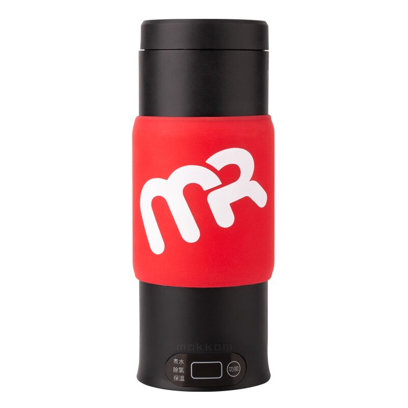 Foldable Electric Kettle Dechlorination Portable Heat Preservation Smart Boiled Water Pot Stainless Steel Liner Teapot 300W: black