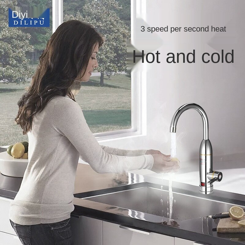Instant heating with electric faucet