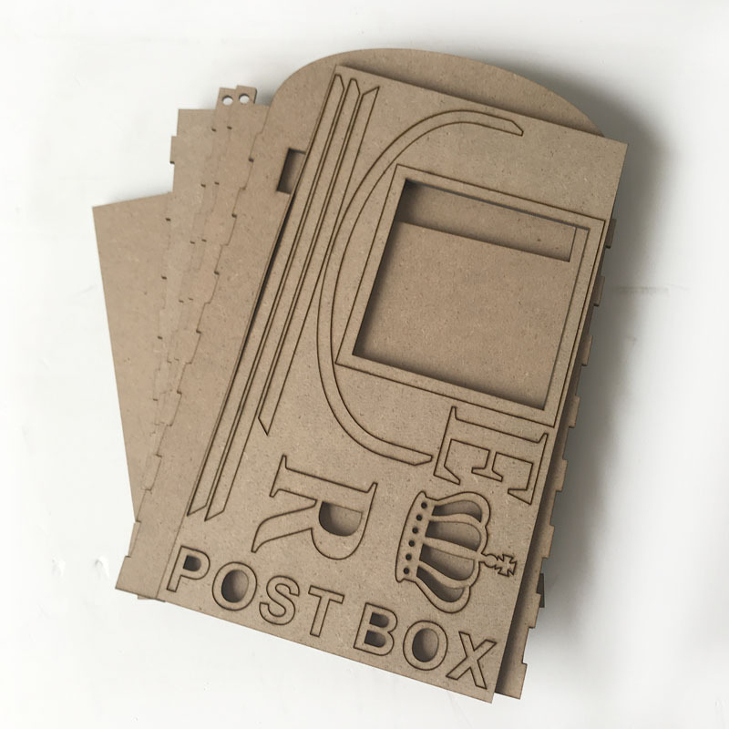 årgang tre postkasse diy bryllup postboks brev avis container kunst håndverk dekorasjon