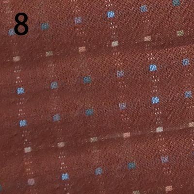 Japanilainen langalla värjätty kangas käsintehty itse tehty tilkkukangas 100%  puuvillainen peittokangaspaketti 50*70cm joulupukua: Vivi 562