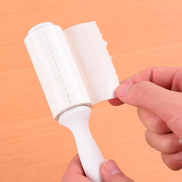 Lint Rollers Brushes Portable clothes sticky hair can peeled sticky roller mini sticky dust paper dust collector 50 tear JUL25