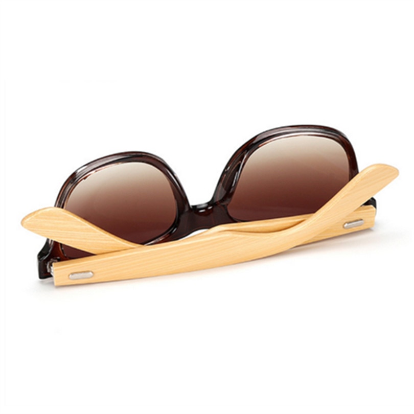 Gafas de sol de bambú para hombre y mujer, gafas de sol Vintage, patilla de madera, gafas de de , gafas de sol de , para hombre y mujer
