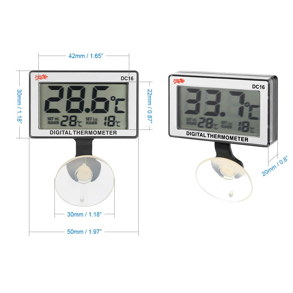 Kit de calentador de acuario con termómetro Digital LCD, varilla de calentamiento de pecera, medidor de temperatura impermeable, conjunto de controlador de temperatura