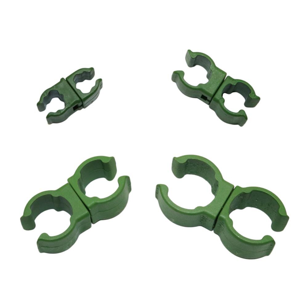Gardening Bracket Connecting Rod Clips 360 Degree Rotaring Garden Plant Grafting Stakes Connector Clip Bracket Pole Fixed Clamp