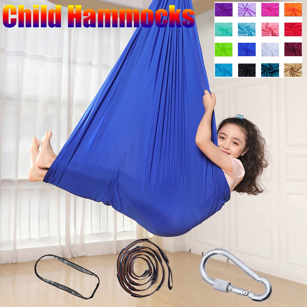Home Child Hammocks Chair Kids Swing Pod Outdoor Indoor Hanging Seat Hammocks Good And Convenient Camping Accessories