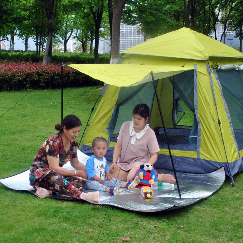Ochine Camping Sleeping Pad Camping Mat Foam Foil Blanket Camping Foam Pad Insulating Foil Mat