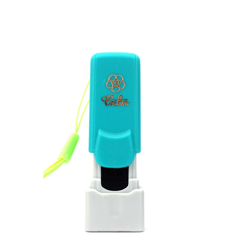 Personal Nurse Name Stamp Handwritten Signature Stamp Lettering Personality Art Signature Steal Private Production 5: Lanyard green