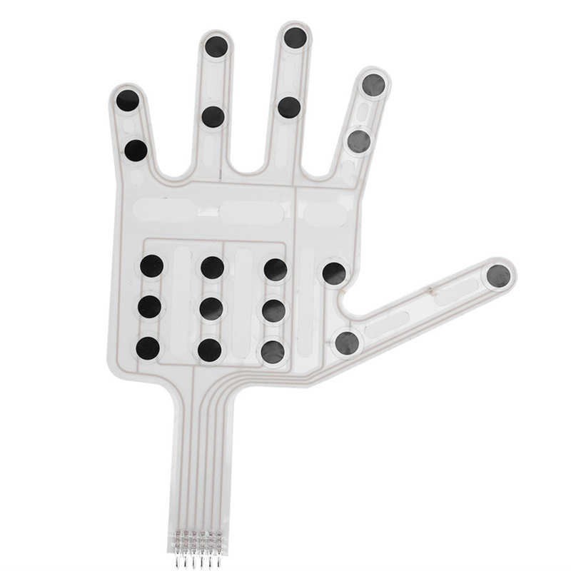 ZNS-01 Thin Film Pressure Sensor Hand Pressure Sensor Flexible Resistive Plastic Glove Type Left Hand