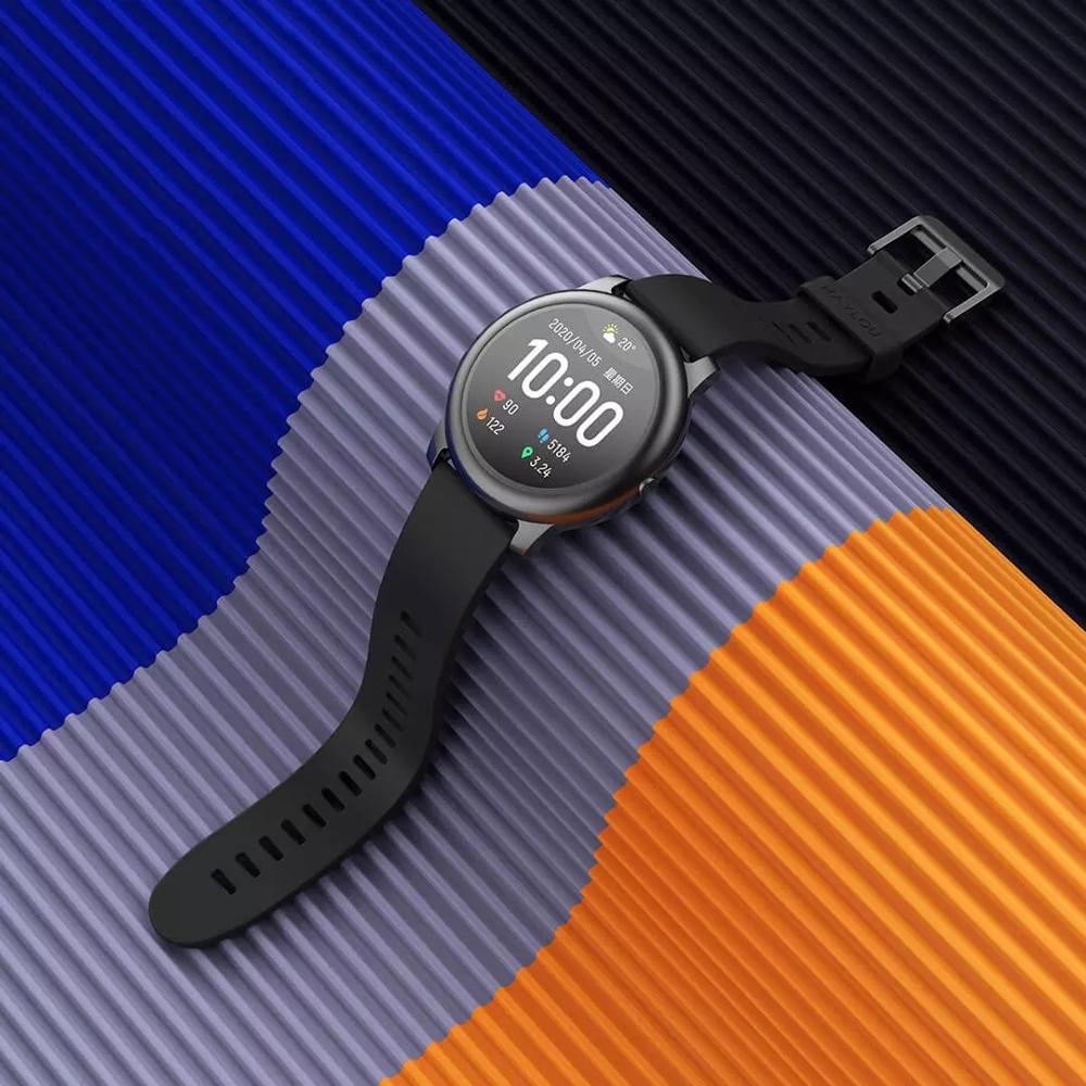 Haylou Solar Smart Uhr LS05 12 Sport Modus Metall Herz Rate Schlaf Monitor IP68 Wasserdichte IOS Android Bluetooth Globale Version