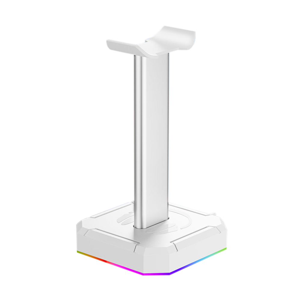 Universele Hoofdtelefoon Standaard Aluminuim Rgb Oortelefoon Hoofdhouder Ondersteuning Flexibele Hoofdsteun Mode Hoofdtelefoon Hanger Mobiele Telefoons: Rood