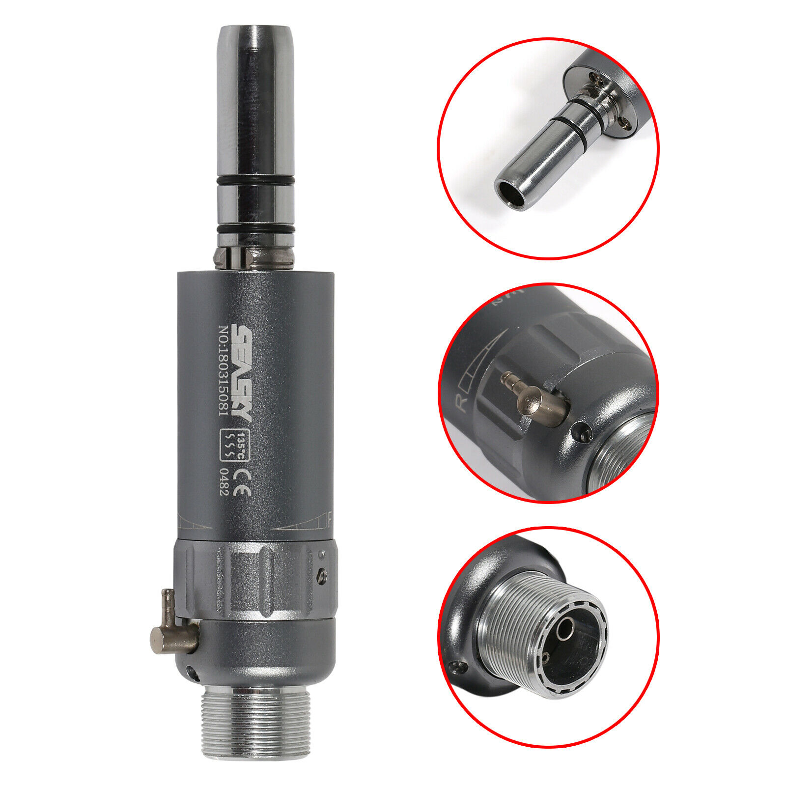 Micromotor Dental estilo NSK, Motor de aire de baja velocidad tipo E, lenta, pieza de mano de 2/4 orificios