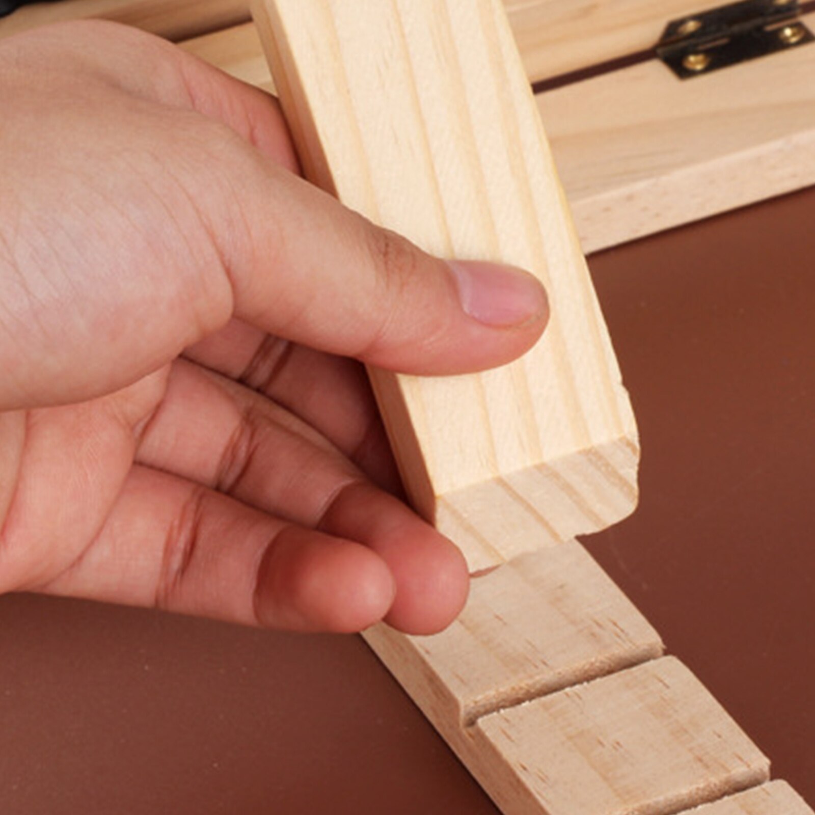 Sujetalibros plegable de madera, soporte para libros de cocina, estante de lectura, soporte para libros de lectura, tableta, PC,