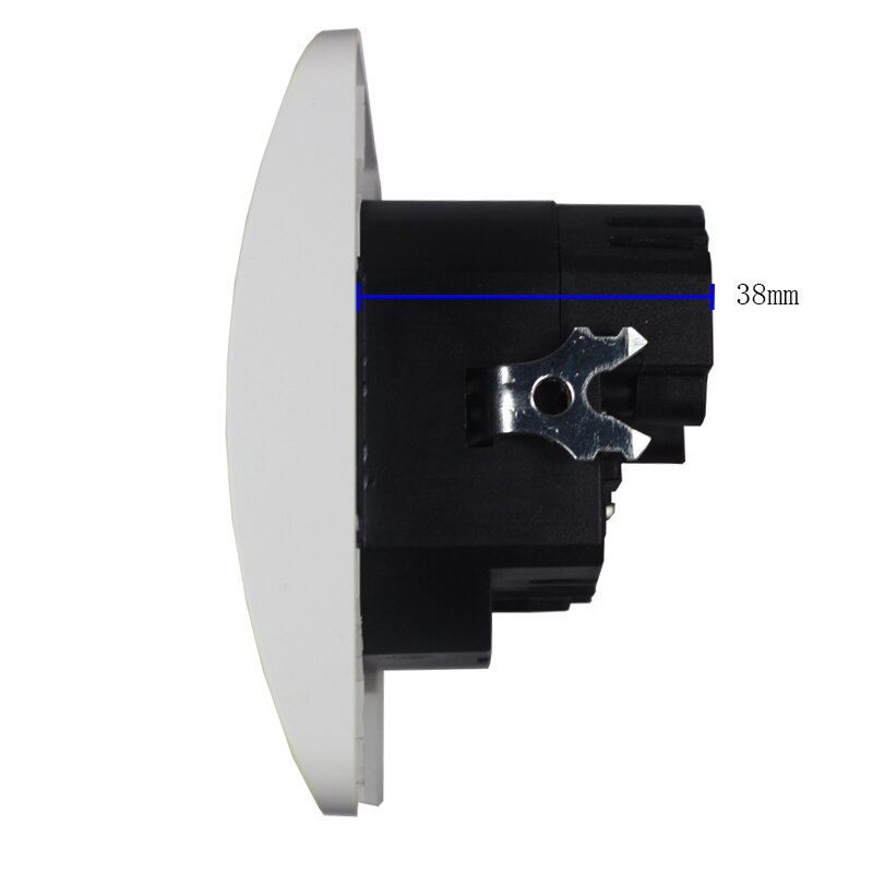 USB Wall Socket charger Double USB Port 5V 2A usb wall outlet white color LB-01-1