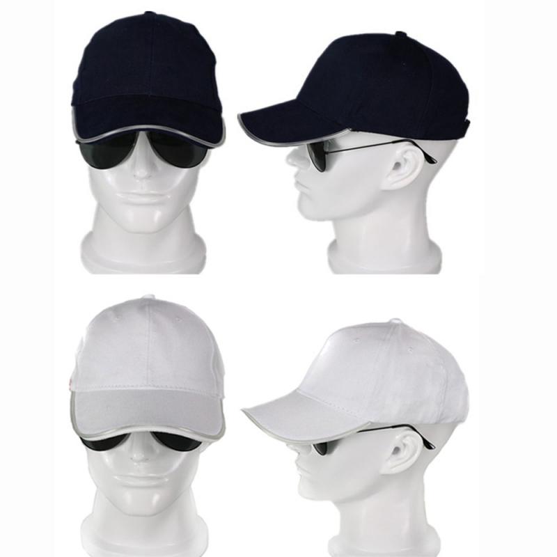 Gorra de béisbol brillante con luz LED para hombre y mujer, gorro ajustable de Hip-Hop, para entretenimiento deportivo