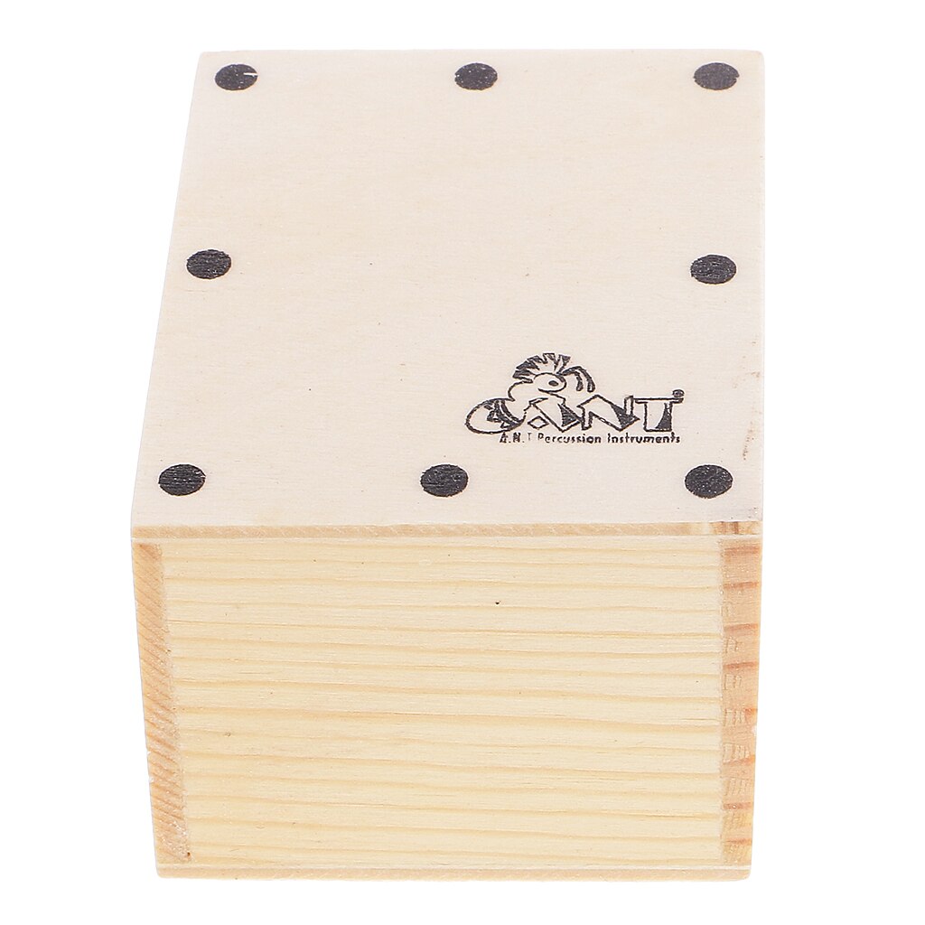 1pc Hand Held Drum Shaker Wooden Mini Cajon For Performance Parts