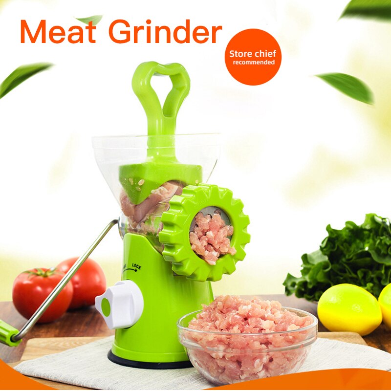 Manual Multifunction Meat Grinder Stainless Steel Blade Home Cooking Machine Mincer Sausage Machine