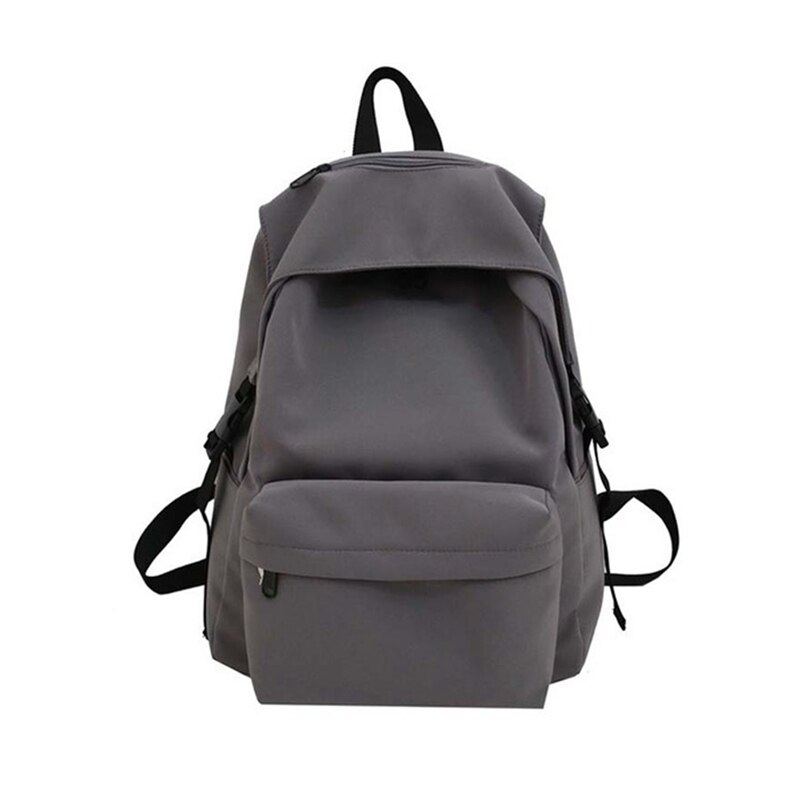 HOCODO Zaino Delle Donne di Nylon Impermeabile Sacchetto di Scuola Per Le Ragazze Adolescenti Multi-Tasca Studente di College Zaini Unisex Borsa Del Computer Portatile SAC: Gray / 25cm x14cm x31cm