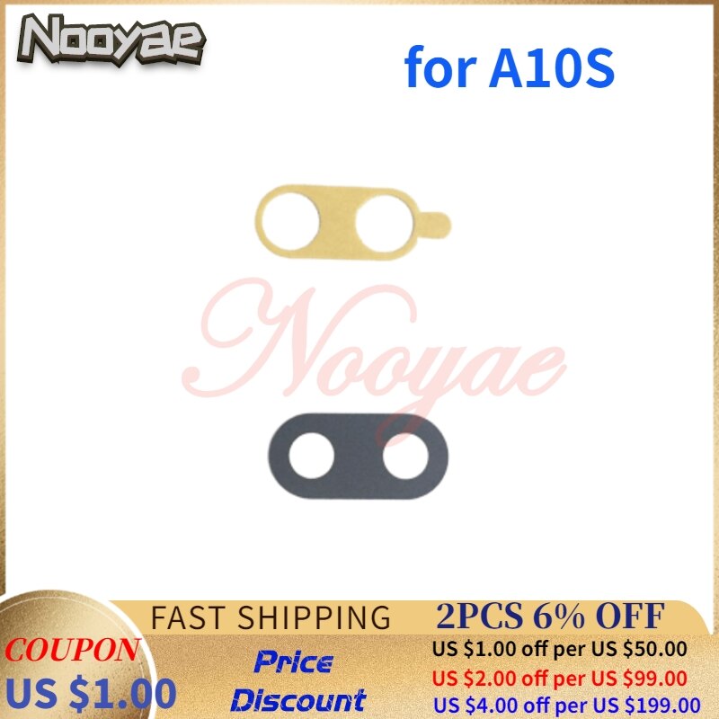 Novaphopat A107F Real Camera Lens Cover For Samsung A10S Back Big Rear Camera Glass Lens