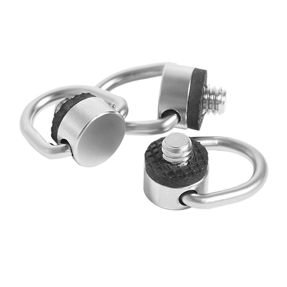 For Tripod DSLR Camera Accessories Quick Release Male Thread Connecting Adapter Screw Connecting D-ring Hanging Tripod Screws