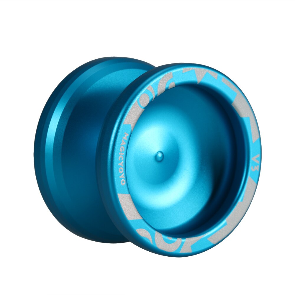 Magic Yoyo V3 tornio CNC yo-yo in lega di alluminio ad alta velocità reattivo con cordino rotante per ragazzi ragazze bambini bambini nero: Blu