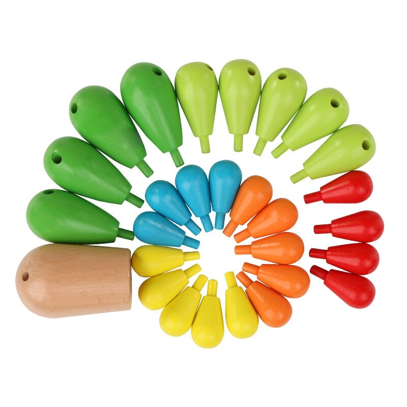 in legno di cactus di Costruzione Del Giocattolo impostato di Blocchi di Costruzione Giochi per Bambini per I Bambini Della Ragazza del Ragazzo Giocattoli Educativi FAI DA TE Creativo Giocattolo Di Legno per I Bambini