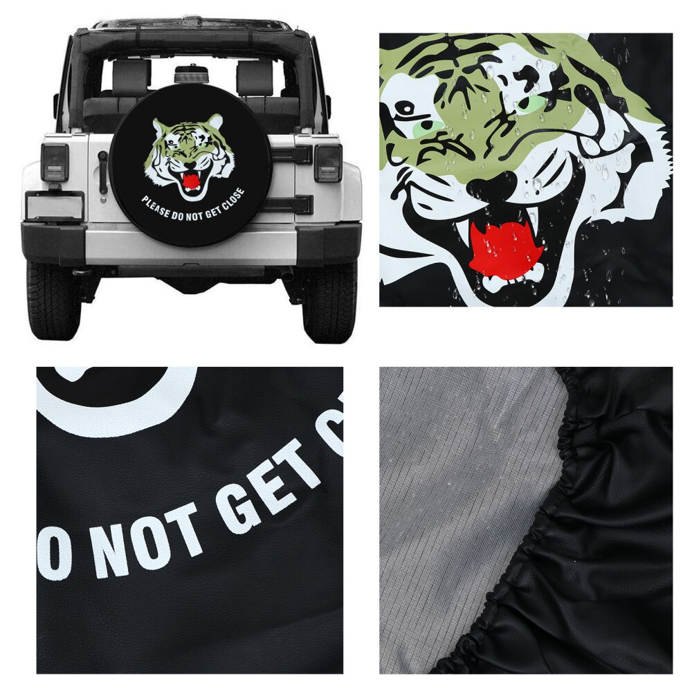 17 Inch Tire Cover PVC Tyre Dust Covers Car Tire Protection Cover Case