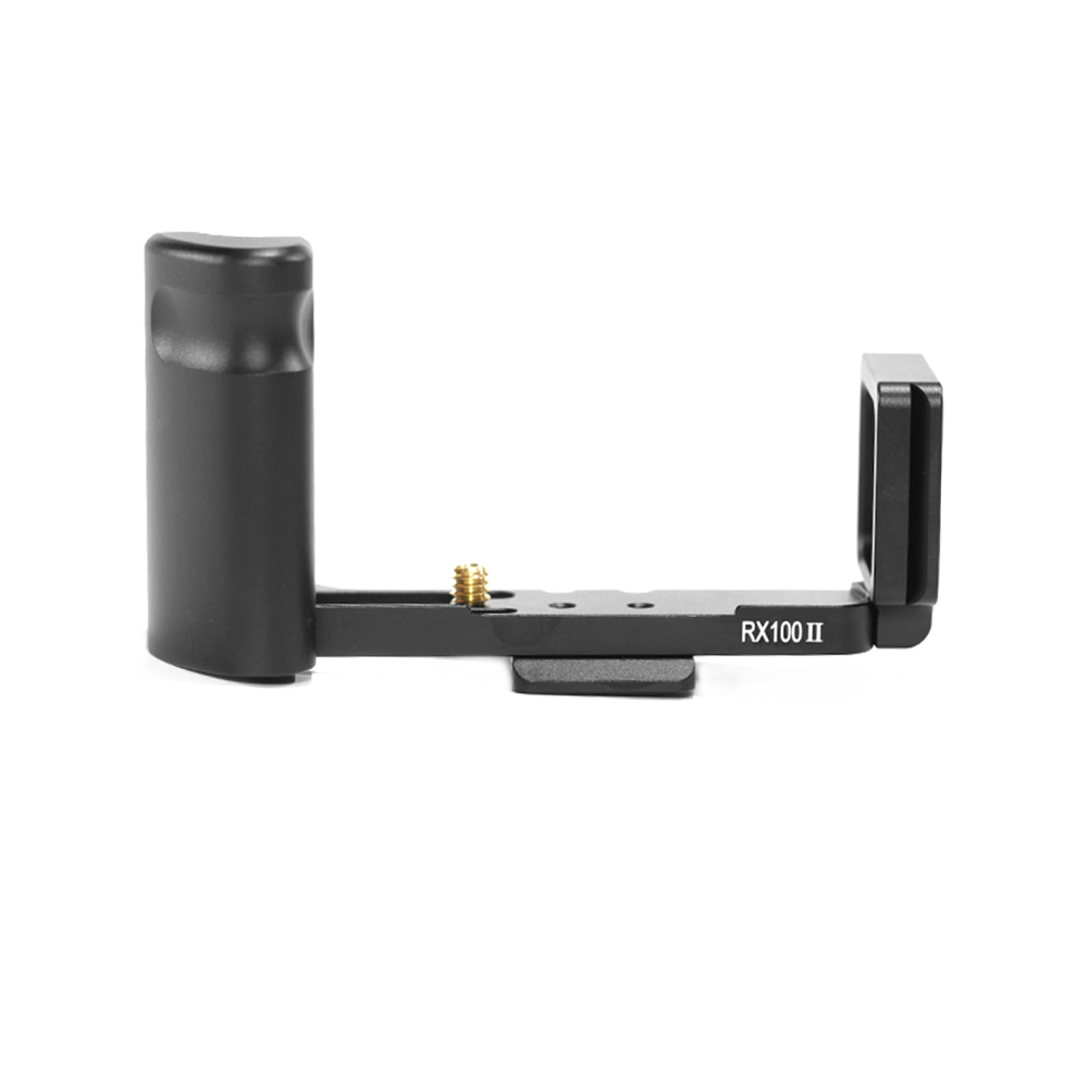 Metal Quick Release Plate L Bracket & Camera Mount Verticale Grip Custom Pak Voor Sony RX100II