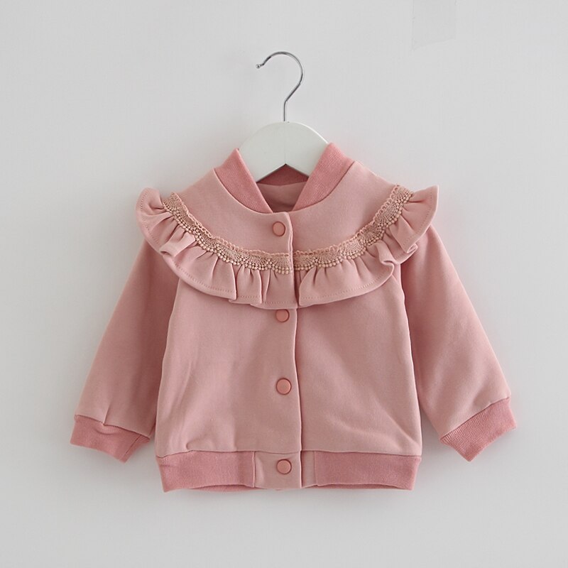 Newborn Baby Girls Coat Children Jackets Winter Infant Toddler Plus Velvet Warm Kids Outerwear Children Coat 0-24M 2 Color