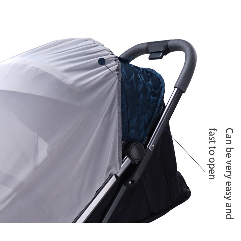 Sun Shade Carriage Pram Crib Pushchair Universal Durable Foldable Baby Stroller Mosquito Net Anti UV Insect Cover Summer