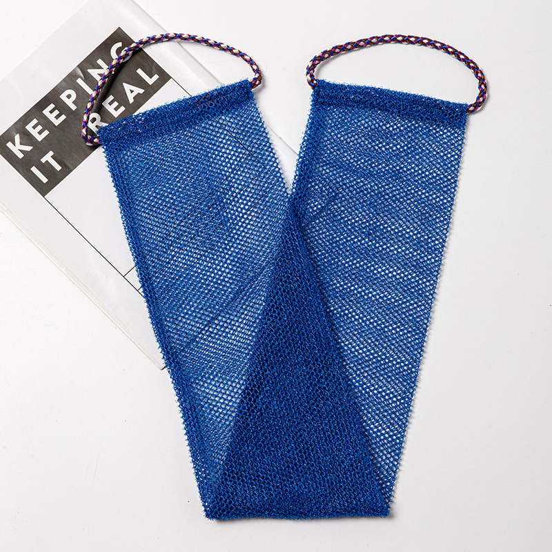 African Bath Sponge Net Fourdrinier Bath Sponge Exfoliating Body Back Shower Scrub For Smoother Skin Bath Towel: green