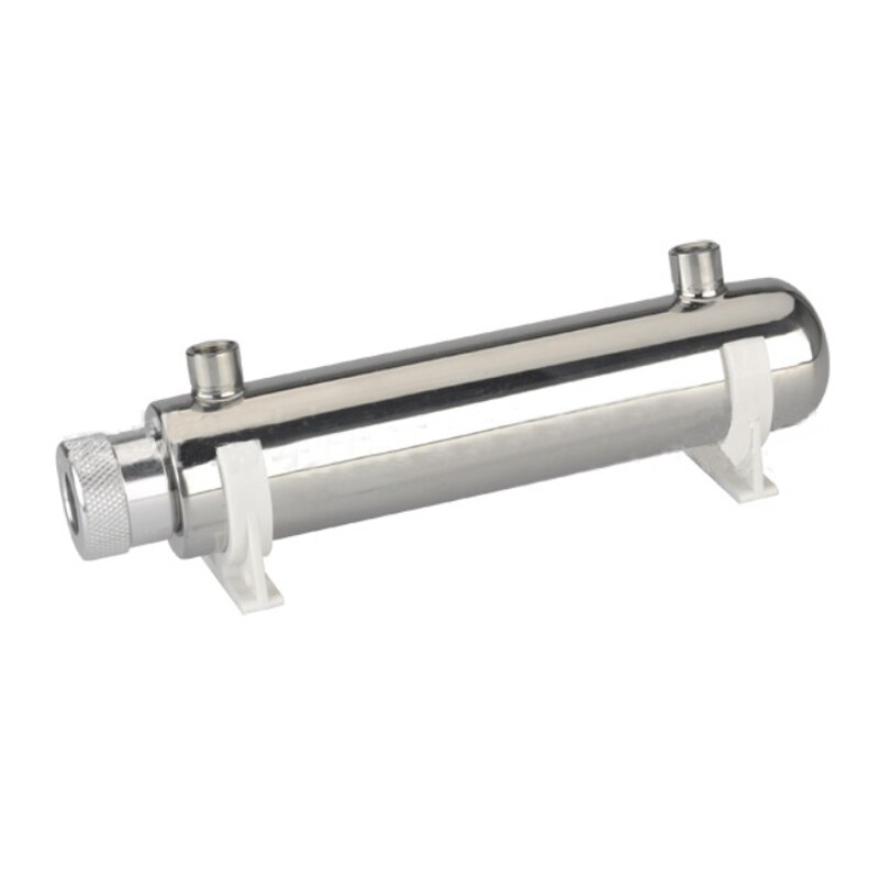 6W Stainless steel 1GPM Ultra Violet Water Purifier Sterilizer tap water UV filter sterilization With Lamp Tube