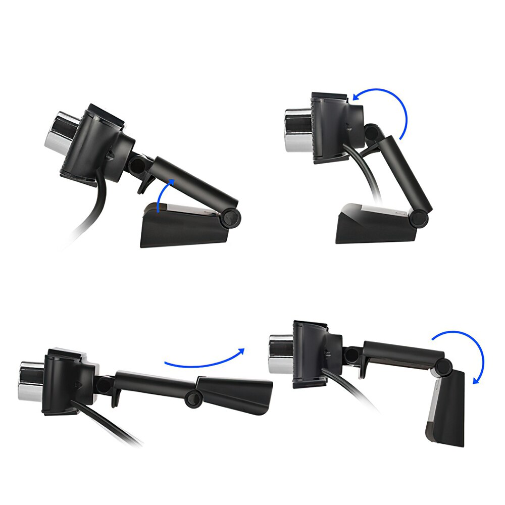 IP Camera 1080P HD Webcam PC Camera USB2.0 with Built-in Microphone for Laptop Meeting Web Lecture Video Chat