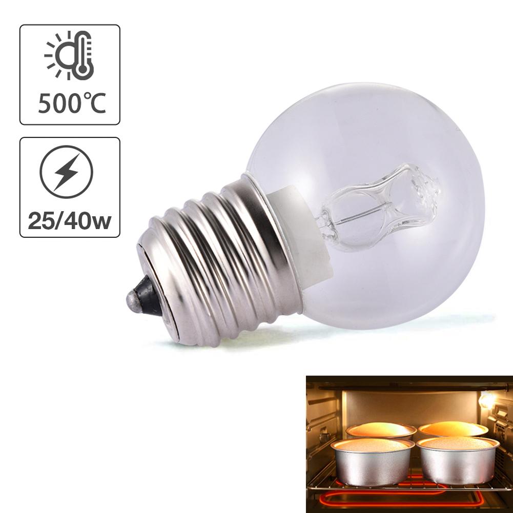 E27 25w 40w 110v ovn wolfram lyspære høytemperaturbestandig sikker ovnslampe pære for mange husholdningsapparater