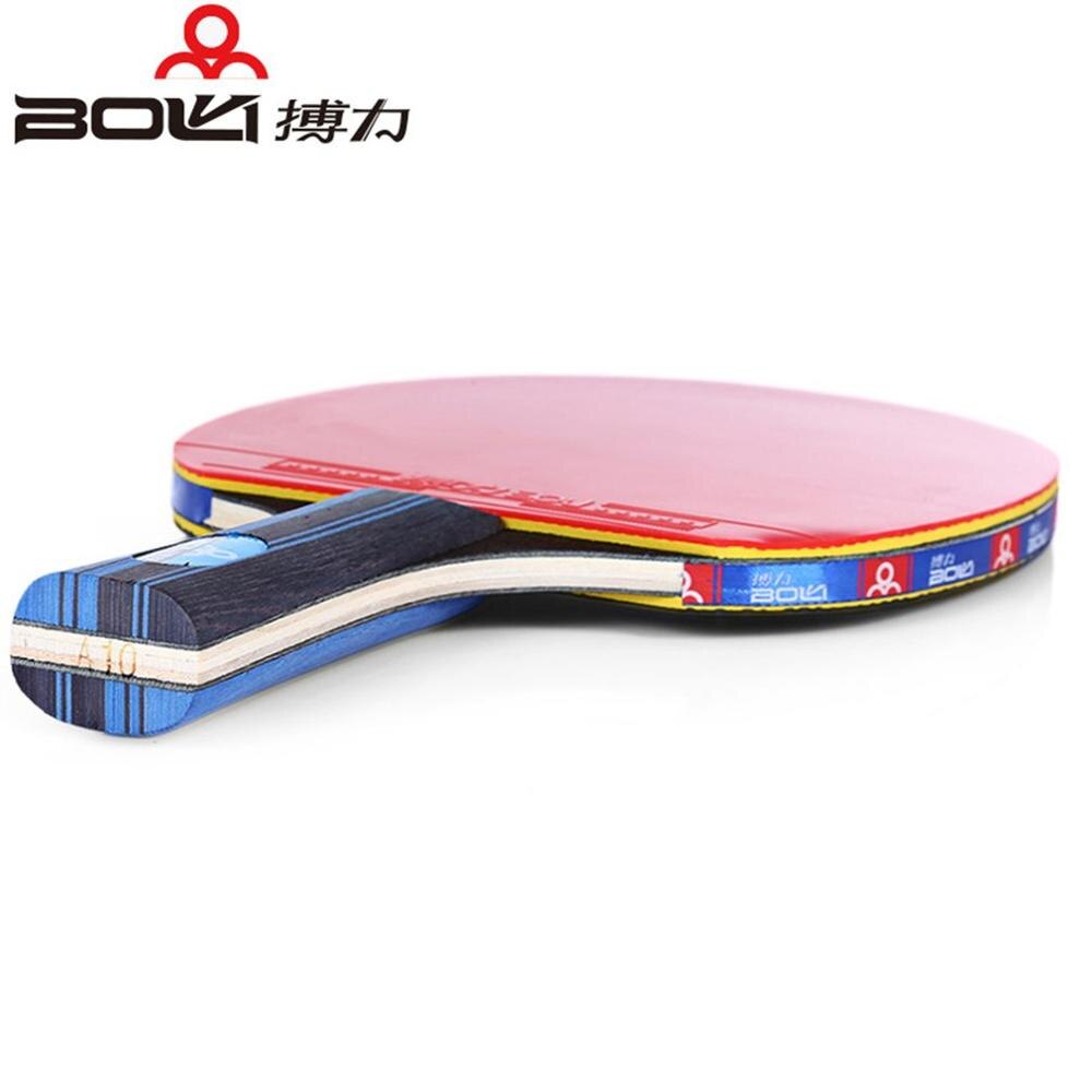 Tafeltennis Racket Set Lange Handvat 1 Paar Professionele Tafeltennis Ping Pong Racket Paddle Bat Set