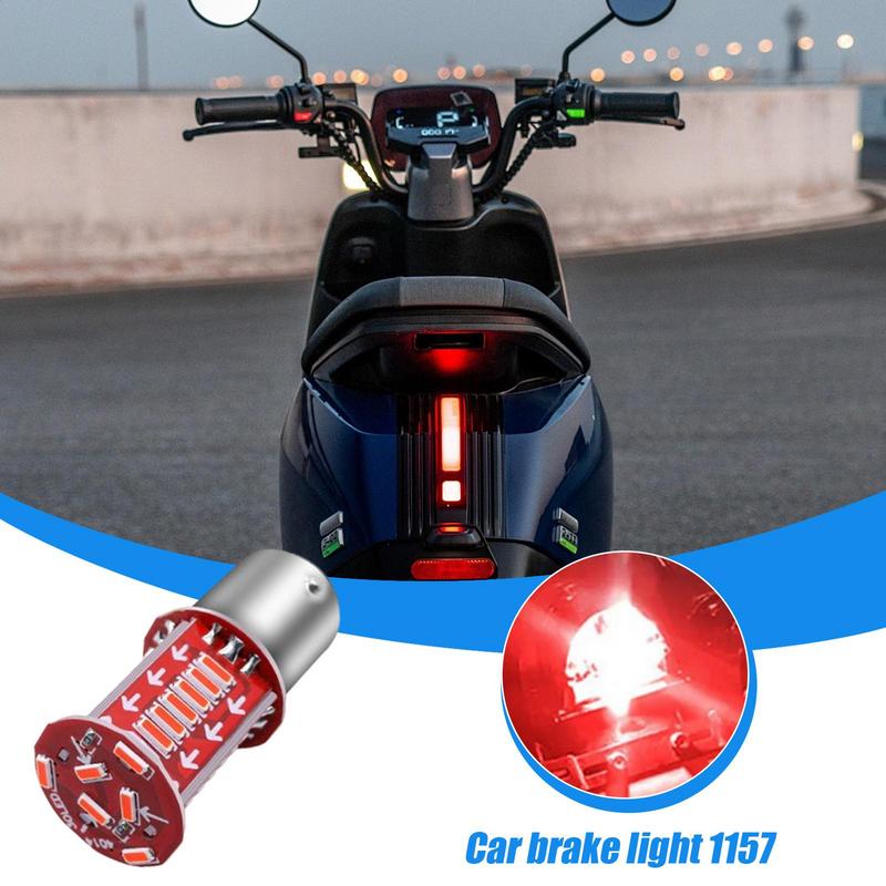 LED Brake Light Bulb 1157 LEDs Stop Tail Brake Light Waterproof Super Bright LED Brake Light Bulb Replacement For Tail Backup