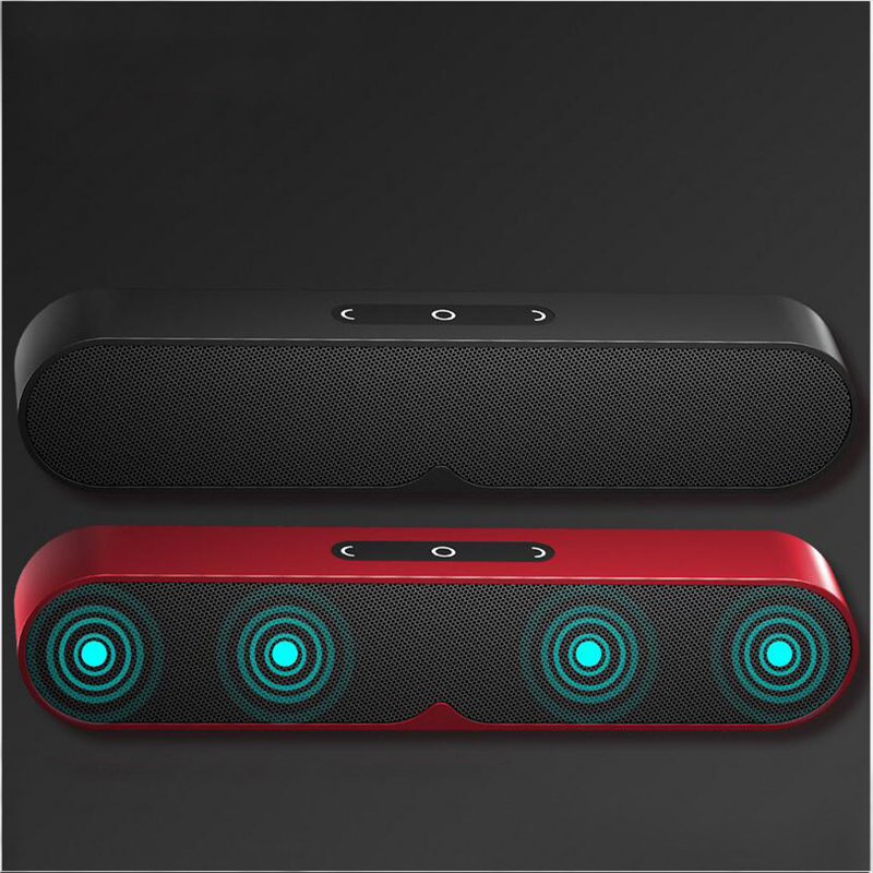 Draagbare Bluetooth Speaker Portable Wireless Speaker 10w Stereo-installatie Ondersteuning Bluetooth Muziek Surround Touch speaker